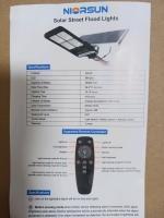 Niorsun Solar Street Flood Lights