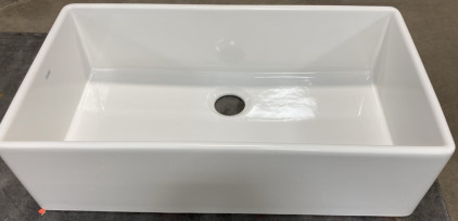 Franke White Ceramic Farmhouse Style Kitchen Sink