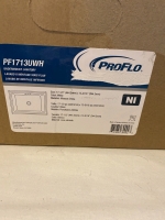 PROFLO Pf1713u White 19-7/8" Undermount Bathroom Sink With Overflow - 5