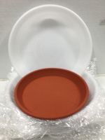 (12) 26" Clear Tubs (1) Red tub