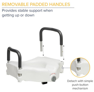 RMS Elevated Toilet Seat