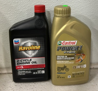 (3) Bottles Of Havoline 2-Cycle Engine Oil, (3) Bottles Of Multi Vehicle Automatic Transmission Fluid, (2) Bottles Of Prestone Antifreeze + Coolant, (1) Bottle Of Asian Vehicle Blue Antifreeze And Coolant And More - 4