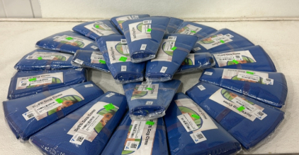 (22) Blue Extra Soft Dog Cones