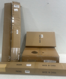(1) RV Vent System (1) Dual Monitor Stand (1) Double Curtain Rod