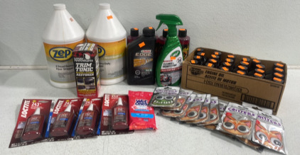 (4) Loctite 243 Threadlocker Blue (24) 2 Cycle Engine Oil And More!