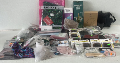 (1) Bendable Moss Pole (1) FrSara Neck Cooler (2) Fly Trap Refils And More!
