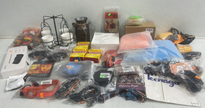 (1) Neck Fan (6) Dog Leashes (1) Transparent Back for Steam Deck And More!