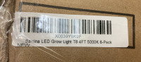 Barring LED Grow Light T8 4ft 6-Pack - 3