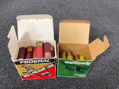 Partial Boxes Of 12ga& 20ga Shotgun Shells