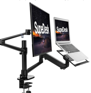 (1) SupeDesk Monitor Stand And Laptop Mount