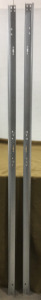(2) Pairs Of 7&rsquo; Garage Door Vertical Track Replacements