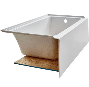 American Standard Studio Alcove White Bathtub