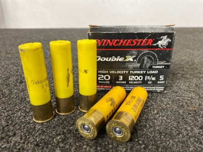 (10) Rnds Winchester 20ga 3” Shotgun Shells