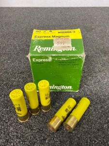 Box Of Remington 20ga 3” Shotgun Shells