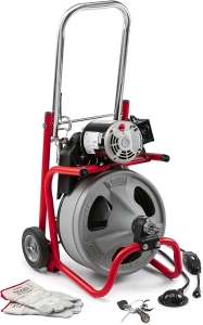 Rigid Drain Cleaner with 75' Wound Cable