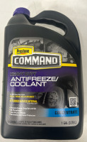 (2)PEAK OET Extended Life Violet 50/50 Prediluted Antifreeze/Coolant for European Vehicles, 1 Gal. (2) Prestone Command Heavy Duty Antifreeze/ Coolant 1Gal (1) /FRAM Antifreeze and Coolant: 50/50 Ready To Use, Universal , 1 Gallon (1) Zerex G05 Phosphate - 3