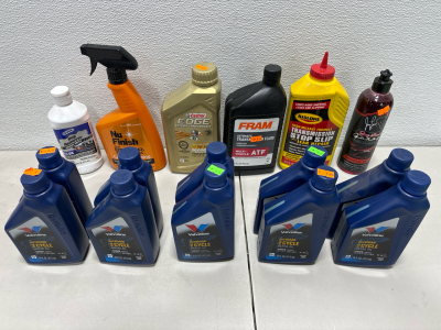 (2) Bug Remover (1) New Finish Wax (1) Extended Performance 5W-30 Oil (1) Multi-Vehicle Automatic Transmission Fluid and More
