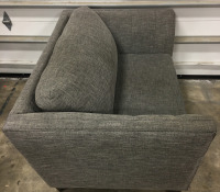 Gray Over Sized Chair (55”x30”x38”) - 2