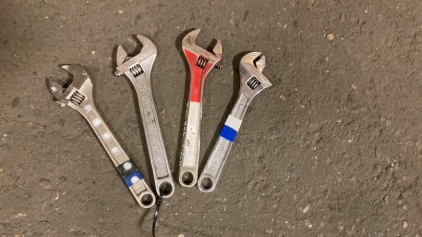 (4) Crescent Wrenches