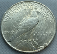 1922 Peace Dollar Coin— Verified Authentic - 2