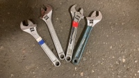 (4) Crescent Wrenches