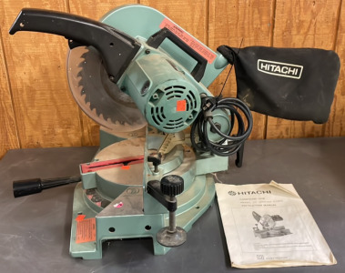 Hitachi Compound Saw Model 10” Double Insulated