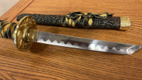 JAPANESE MINI KATANA STAINLESS STEEL BLADE - 3