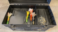 LARGE COLLECTION OF FISHING TACKLE WOTH TACKLE BOX - 2