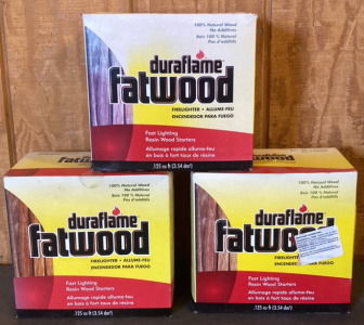 Duraflame Fatwood Fast Lighting Resin Wood Starters