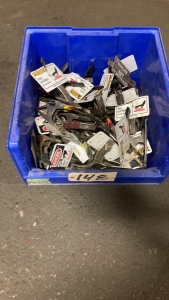 Large Bin Of Assorted Clamps