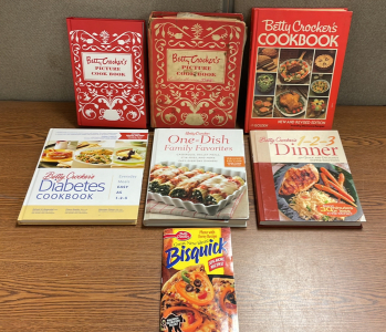 BETTY CROCKER VINTAGE COOKBOOKS