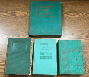 VINTAGE ENCYCLOPEDIA COOKBOOKS