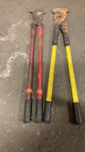 Two Heavy Wire/Cable Cutters