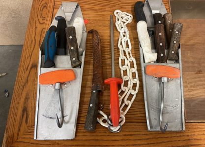 VARIOUS VINTAGE FISHING KNIVES