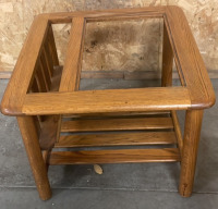 26”X26” Table With Magazine Cubby (No Glass) And 26”X22” Table With Glass Insert - 3