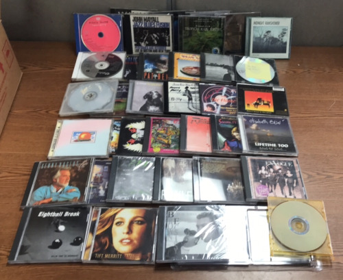 (30 Plus) CD’s Including (1) “Pretenders” The Single, (1) “John Mayall” Jazz Blue Fusion, (1) “Pillow Lips” Modern English, And More