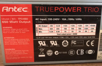 (1) Antec True Power Trio PCU Software Cooling System - 2