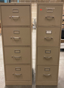 (2) Filing Cabinets