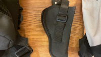 PISTOL HOLSTER, BACKPACK, AND NORCO OXYGEN TANK BAG - 3