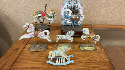 VINTAGE CAROUSELS AND DECOR