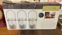 3-PIECE MASON JAR TEALIGHT SET, GRANDKIDS PICTURE FRAME, VINTAGE SCALE, AND MORE! - 2