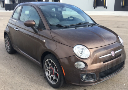 2012 FIAT 500 - MANUAL - RUNS WELL