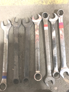 (7) Various Wrenches