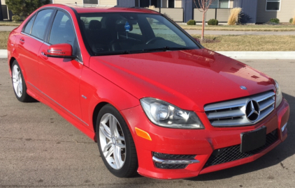 2012 MERCEDES C-250 - 81K MILES!