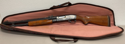 Remington Magnum Wingmaster Model # 870LH, 12 Gauge Shotgun W/ Allen Zip Up Padded Case