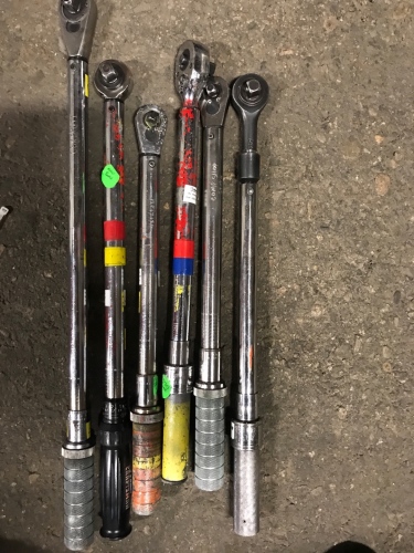 (6) Torque Wrenches