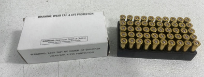 (1) Box of (50) Miwall Corporation 357. Magnum 158 Grain J.H.P. Ammunition Cartridges