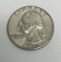 (1) 1958 And (1) 1962 Washington 90% Silver Quarters - 3