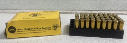 (1) Box Of (44) UMC 357. Magnum 125 Grain JKTD Soft Point Ammunition Cartridge