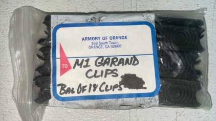 (4) 45 Auto Magazines (2) M1 Grand Clips With (16) 30-06 Ammunition Cartridges (1) Bag of (18) M1 Grand Clips (1) AF-15 Magazine